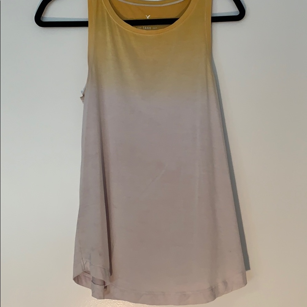 XS soft and sexy American eagle ombre tank